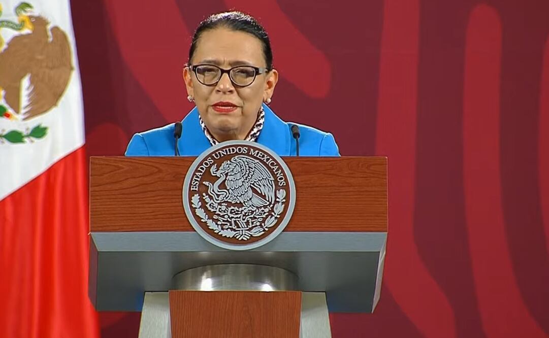 En el Salón Tesorería se dio una conferencia de prensa del Gabinete de Seguridad. Foto: Captura de pantalla
