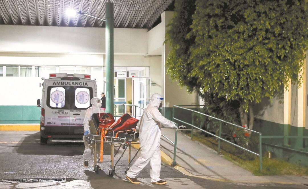 La hospitalización en camas generales es 51% y en camas con ventilación mecánica, 46%, detalló la Secretaría de Salud. Foto: Archivo. El Universal