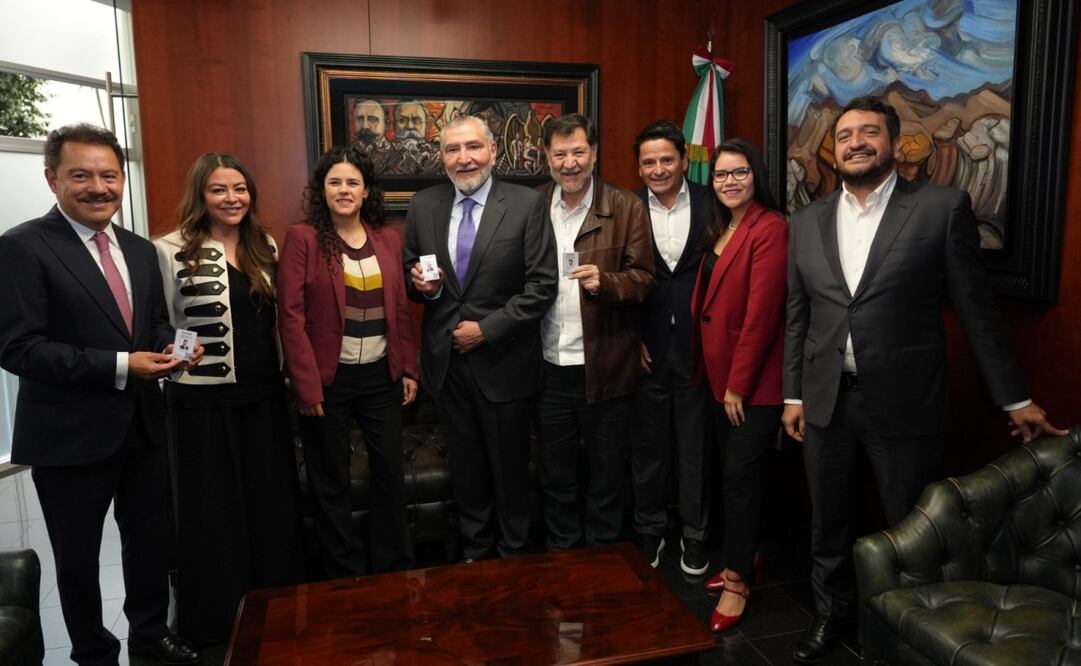 Los líderes de Morena realizaron una jornada de afiliación al partido. Foto: Especial