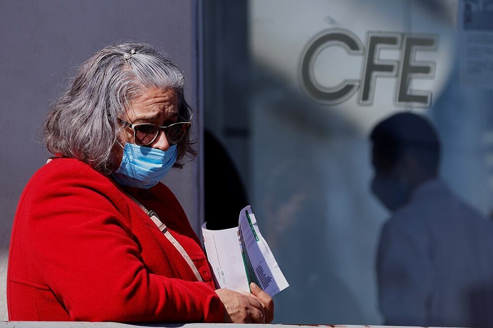 Aspecto de apagones en Saltillo. EFE