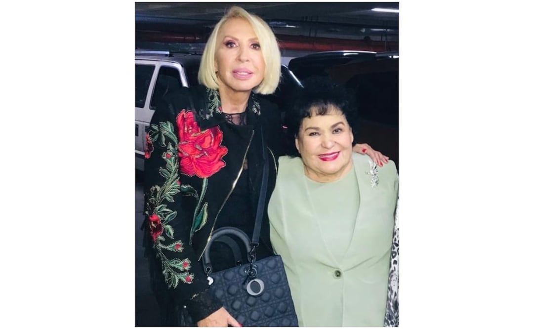 Laura Bozzo y Carmen Salinas. Foto: Instagram Laura Bozzo