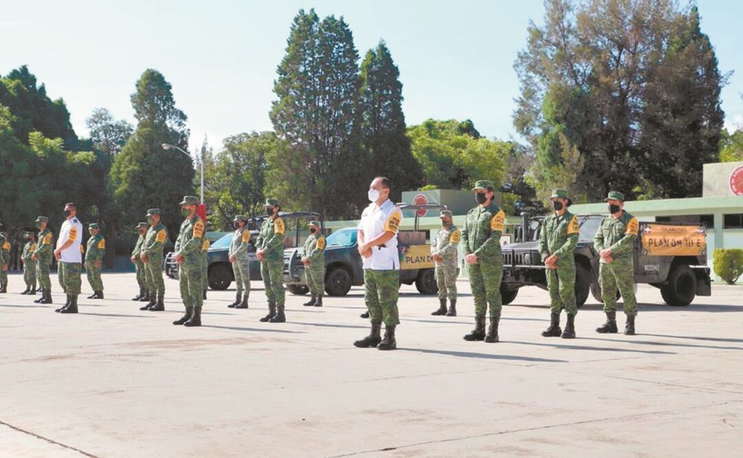 En la 28 Zona Militar, en Santa María Ixcotel, arrancó la jornada. Foto: ESPECIAL