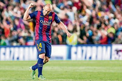 Barcelona prepara despedida de Mascherano