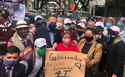 Aspirantes de Morena a gubernaturas ignoran sana distancia tras llamado de AMLO 