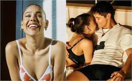 Danna Paola y Alex Hoyer demuestran su amor en sesión de fotos de impacto 