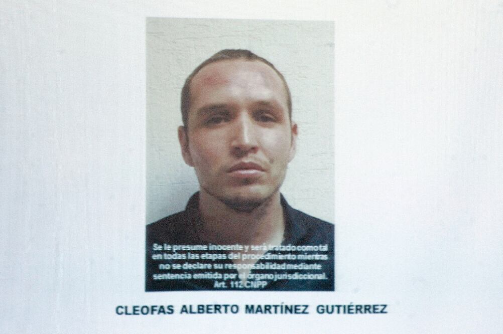 Cleofas Alberto Martínez Gutiérrez, El Güero, fue asegurado el pasado 13 de marzo en la Ciudad de México en un operativo de la Policía Federal y trasladado al penal de El Altiplano