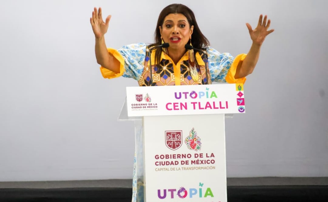 Tras visita del rey de España, Brugada respalda liderazgo de Claudia Sheinbaum; "no estás sola, aquí está tu pueblo", dice.
Foto: Karla Guerrero / EL UNIVERSAL