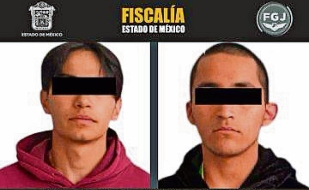 Estudiantes detenidos por actos violentos en CCH Naucalpan. (28/03/2025) Foto: Especial