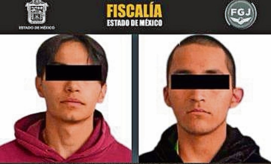 Estudiantes detenidos por actos violentos en CCH Naucalpan. (28/03/2025) Foto: Especial