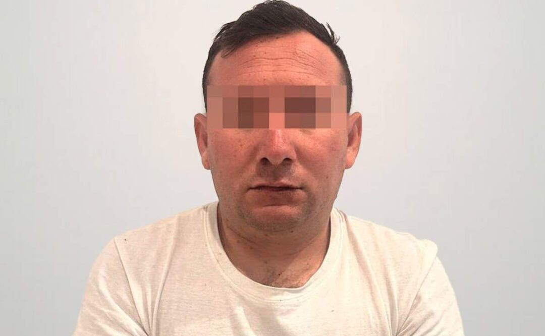 El policía municipal Mauricio “N”, fue detenido como presunto responsable del feminicidio de la paramédica Estefany Judith en Guanajuato (14/02/2025). Foto: Fiscalía de Guanajuato