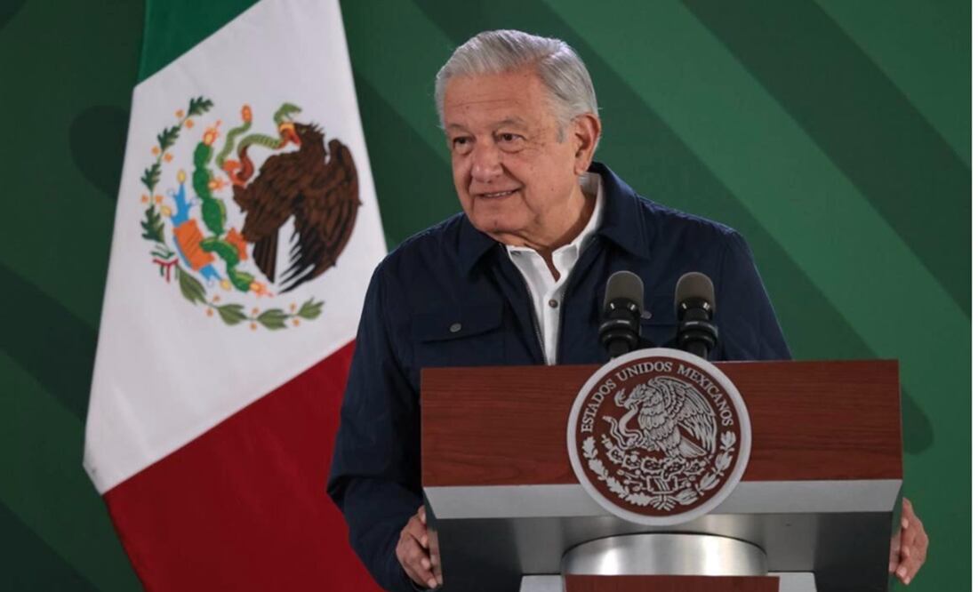 Conferencia de prensa del presidente Andrés Manuel López Obrador. Foto: especial