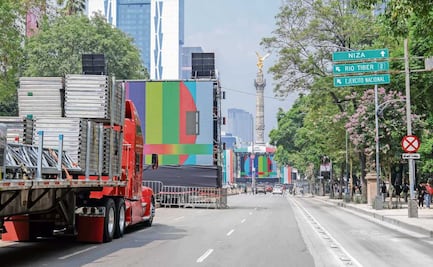 Alistan Reforma para partido de México vs Inglaterra
