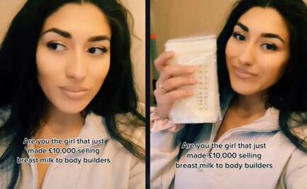 Tiktoker gana más de 270 mil pesos vendiendo su leche materna     