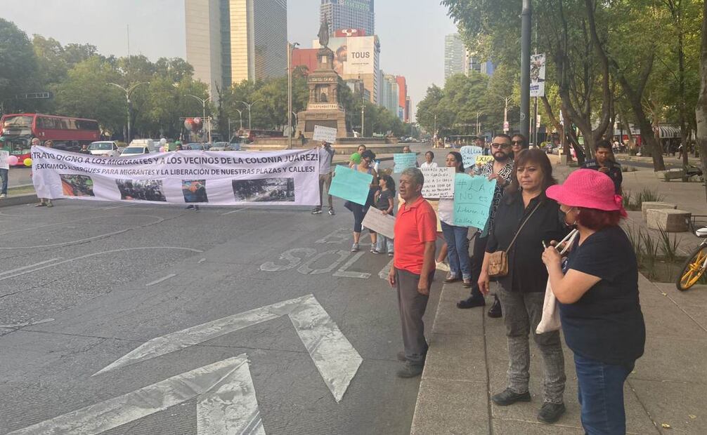 La manifestación afectó el servicio del sistema de transporte colectivo Metrobús. Foto: Juan Carlos Williams. EL UNIVERSAL