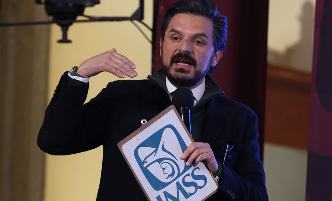 Zoé Robledo, director del IMSS. Foto: Berenice Fregoso / EL UNIVERSAL