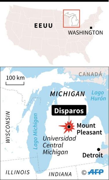 "Riña doméstica" desató tiroteo en universidad de Michigan