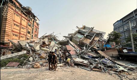 Terremoto en Myanmar: suman 2 mil 719 muertos y 4 mil 521 heridos; reportan nuevo sismo este martes