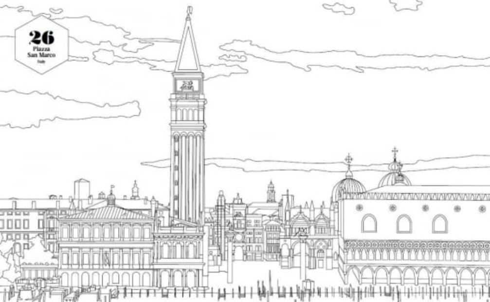 Libros para colorear en Amazon para quienes aman los viajes