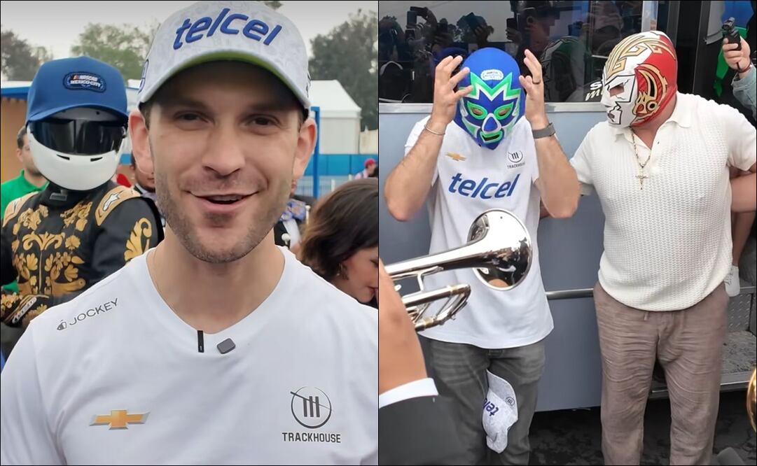 Así llegó Daniel Suárez al Autódromo Hermanos Rodríguez, con tacos, mariachi y lucha libre / FOTOS: Nicolás Schiller - EL UNIVERSAL