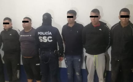 Cae banda delictiva dedicada al robo de transporte público y de vehículos en Iztapalapa