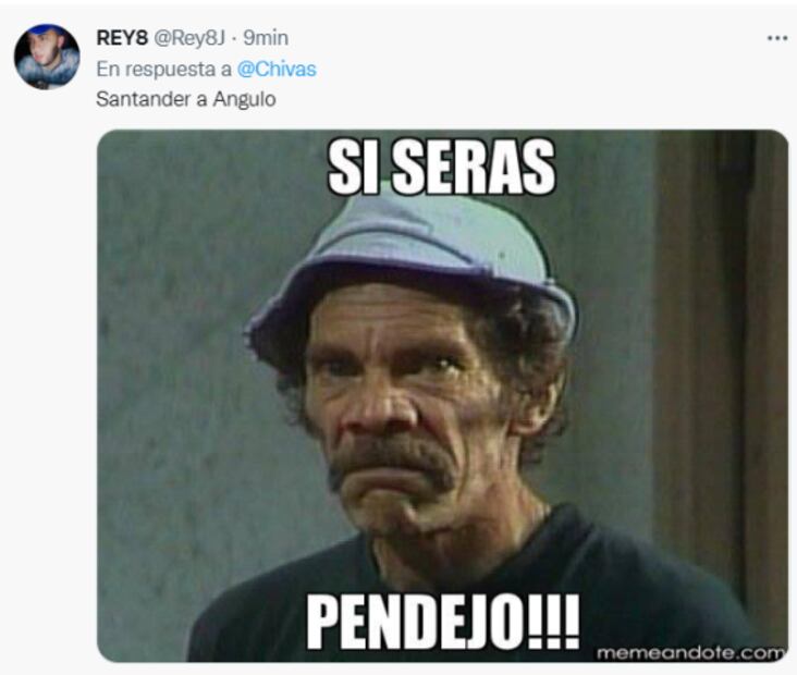 Los memes se burlan de Chivas y Luis Enrique Santander tras la victoria del Puebla