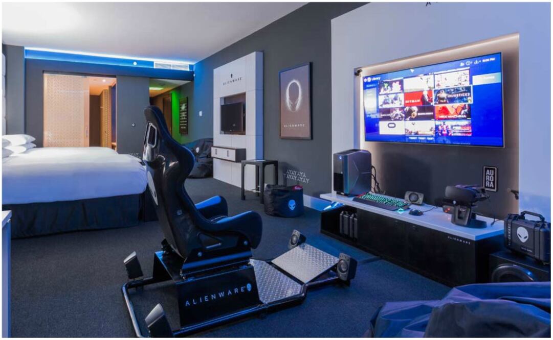 Por segunda vez en la historia, una de las habitaciones del hotel se ha transformado por completo para convertirse en la mejor experiencia inmersiva para la cultura gamer