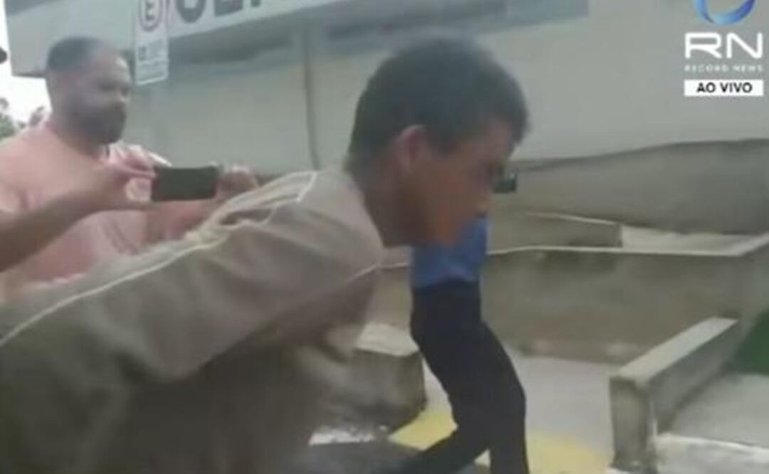 Wanderson Mota, joven de 21 años, se entregó este sábado a la Policía brasileña tras seis días de búsqueda. Foto: Captura de video