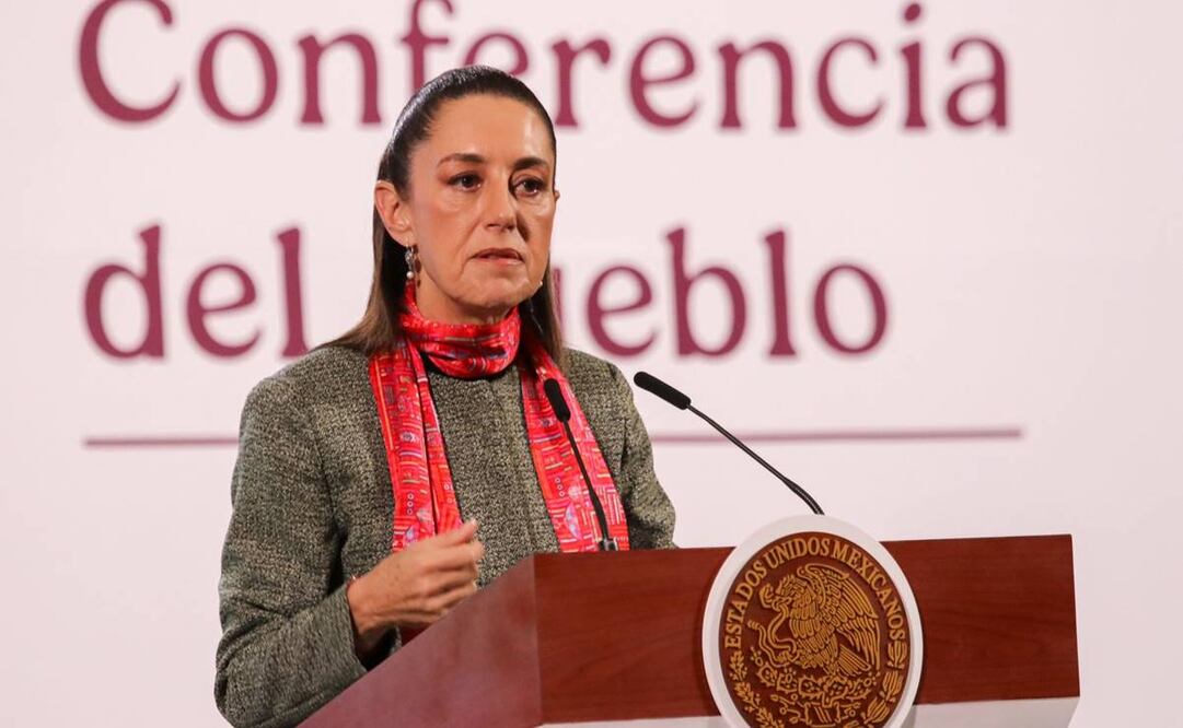Conferencia mañanera de Claudia Sheinbaum del 16 de diciembre de 2024, desde Palacio Nacional. Foto: Axel Sánchez|EL UNIVERSAL