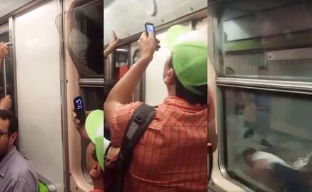 Se lanzan del Metro en movimiento; "no quisieron desalojar", dice Gaviño