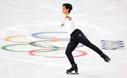 Donovan Carrillo va por una actuación superior en la final de los Juegos Olímpicos de Invierno