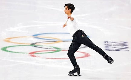 Donovan Carrillo va por una actuación superior en la final de los Juegos Olímpicos de Invierno