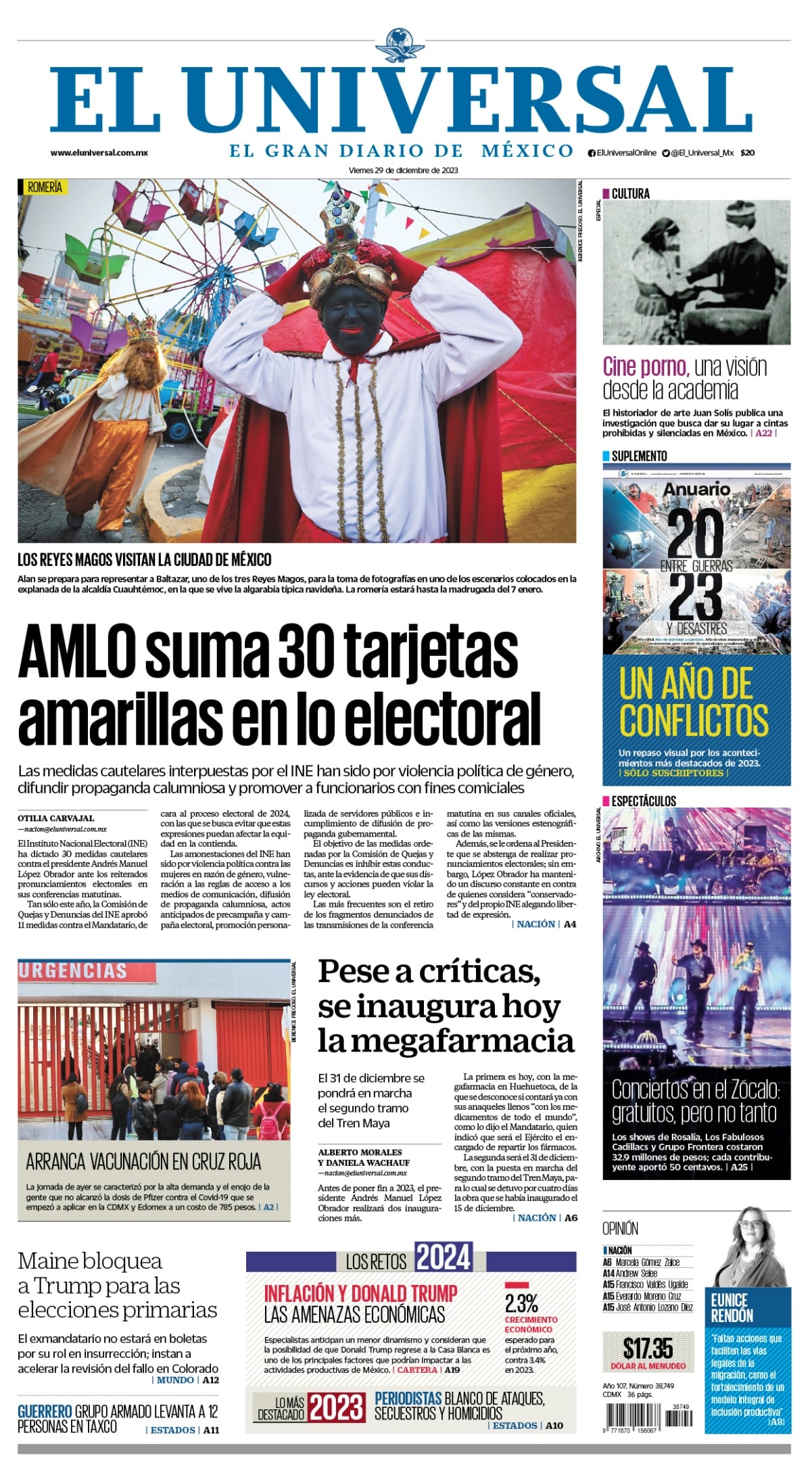 Portada impresa