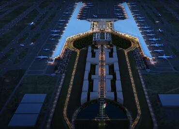 Video. Así proyecta la 4T el Aeropuerto Felipe Ángeles terminado