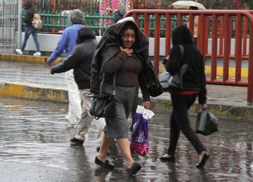 Pronostican lunes con lluvia en Edomex