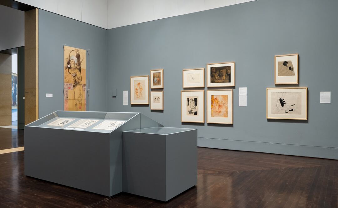 Se exhiben 46 dibujos raros del Melecio Galván, de los cuales la mayoría no habían sido mostrados al público. Foto: Museo de Arte Blanton