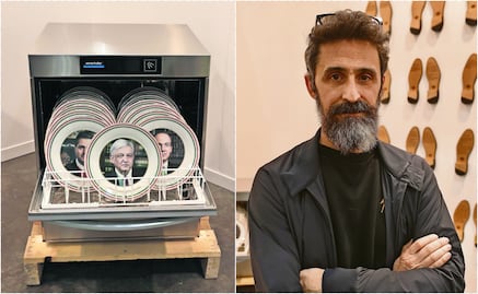 "Lavado de cara", una polémica pieza sobre la corrupción política en México, se vende de inmediato en Zona Maco