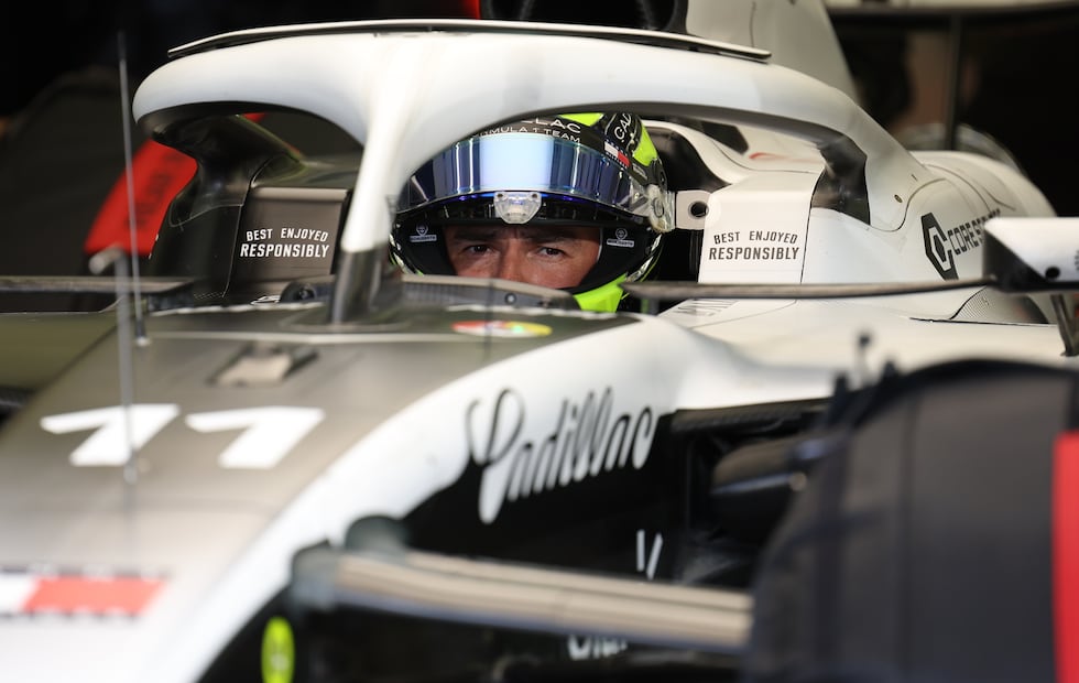 Checo Pérez en la pretemporada / Foto: EFE