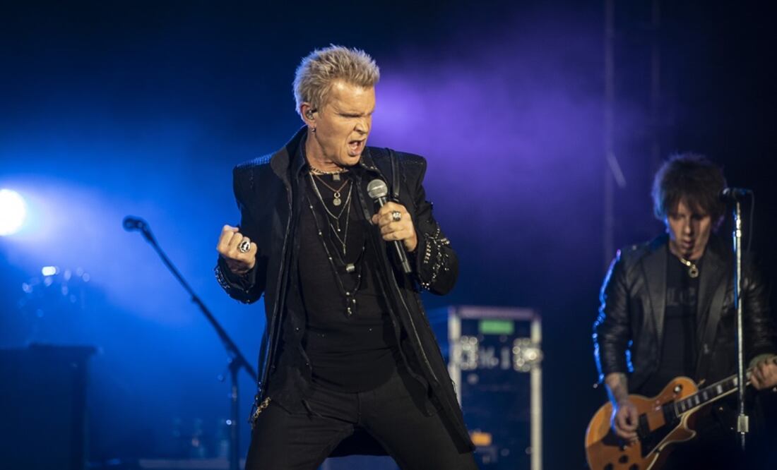 Billy Idol regresa a CDMX por segunda ocasión. Foto: Cortesía Ocesa