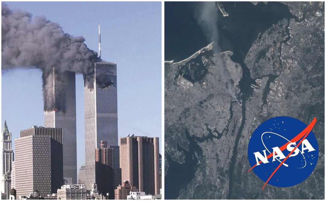 11-S: NASA recuerda cómo se vivió el atentado a las Torres Gemelas desde el espacio. Foto: NASA/