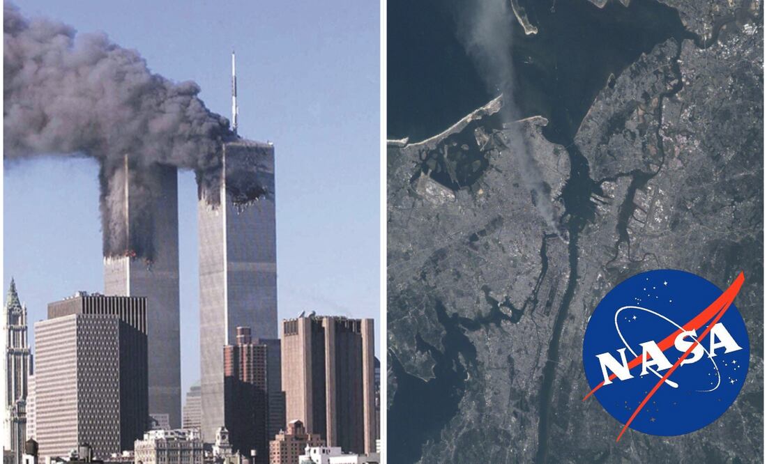 11-S: NASA recuerda cómo se vivió el atentado a las Torres Gemelas desde el espacio. Foto: NASA/