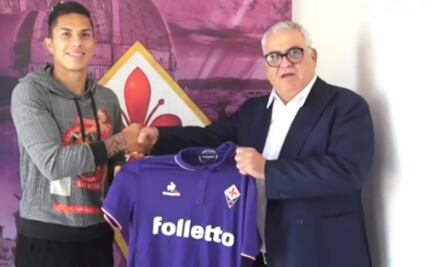 Carlos Salcedo, presentado con la Fiorentina