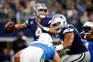 Giants y Cowboys cambian de horario