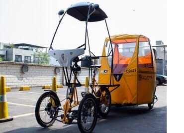 Estos son los nuevos modelos de ciclotaxis que circularán en el Centro de la CDMX