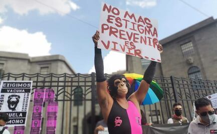 Protestan en CDMX por viruela del mono: exigen "menos estigmas" y "más vacunas"