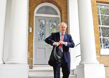 Presionan a Boris Johnson por “disputa” conyugal