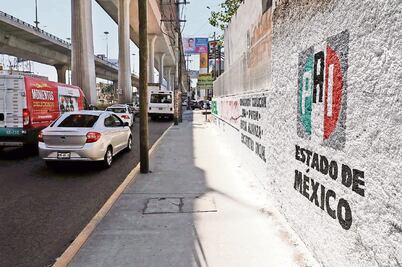 Pactan partidos no pintar bardas en Naucalpan