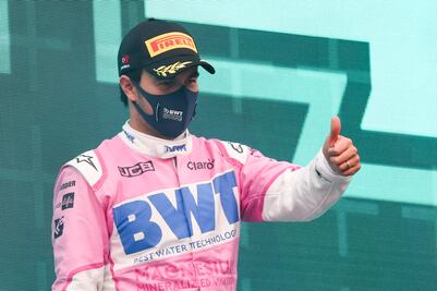 ¿Racing Point se burla de Checo Pérez?