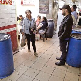 Restaurantes y fondas se previnieron ante el corte 