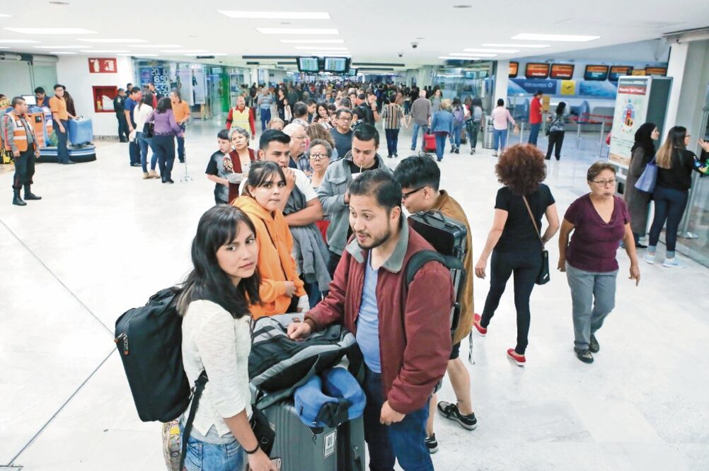 El proyecto. El AICM podría movilizar alrededor de 50 millones de pasajeros al año, Toluca otros 10 millones y Santa Lucía entre 15 y 20 millones. Foto: ARCHIVO EL UNIVERSAL