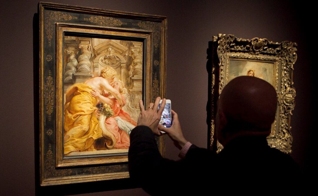"Rubens. Pintor de bocetos" es la exposición en la que se han reunido 73 óleos del artista. Foto: EFE/Víctor de los Reyes